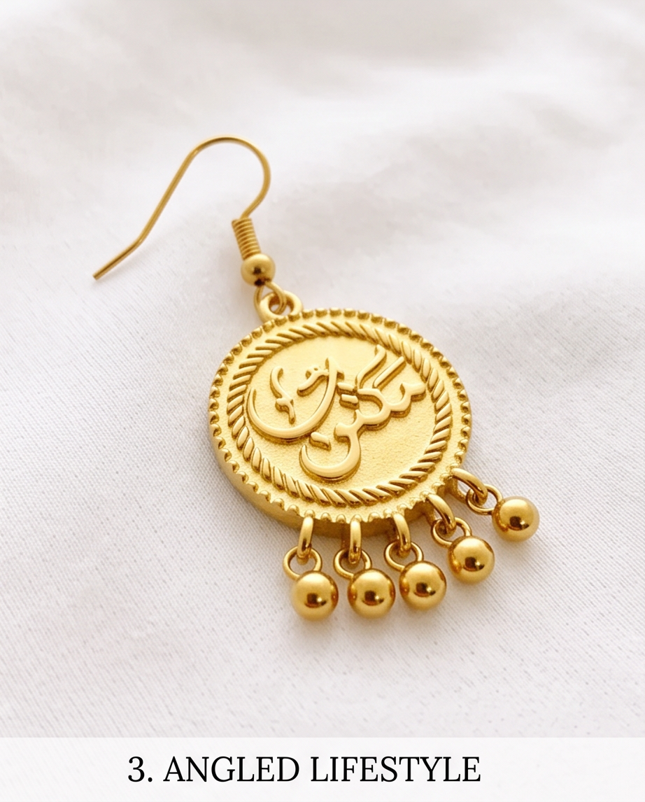 Maktub Earrings Set