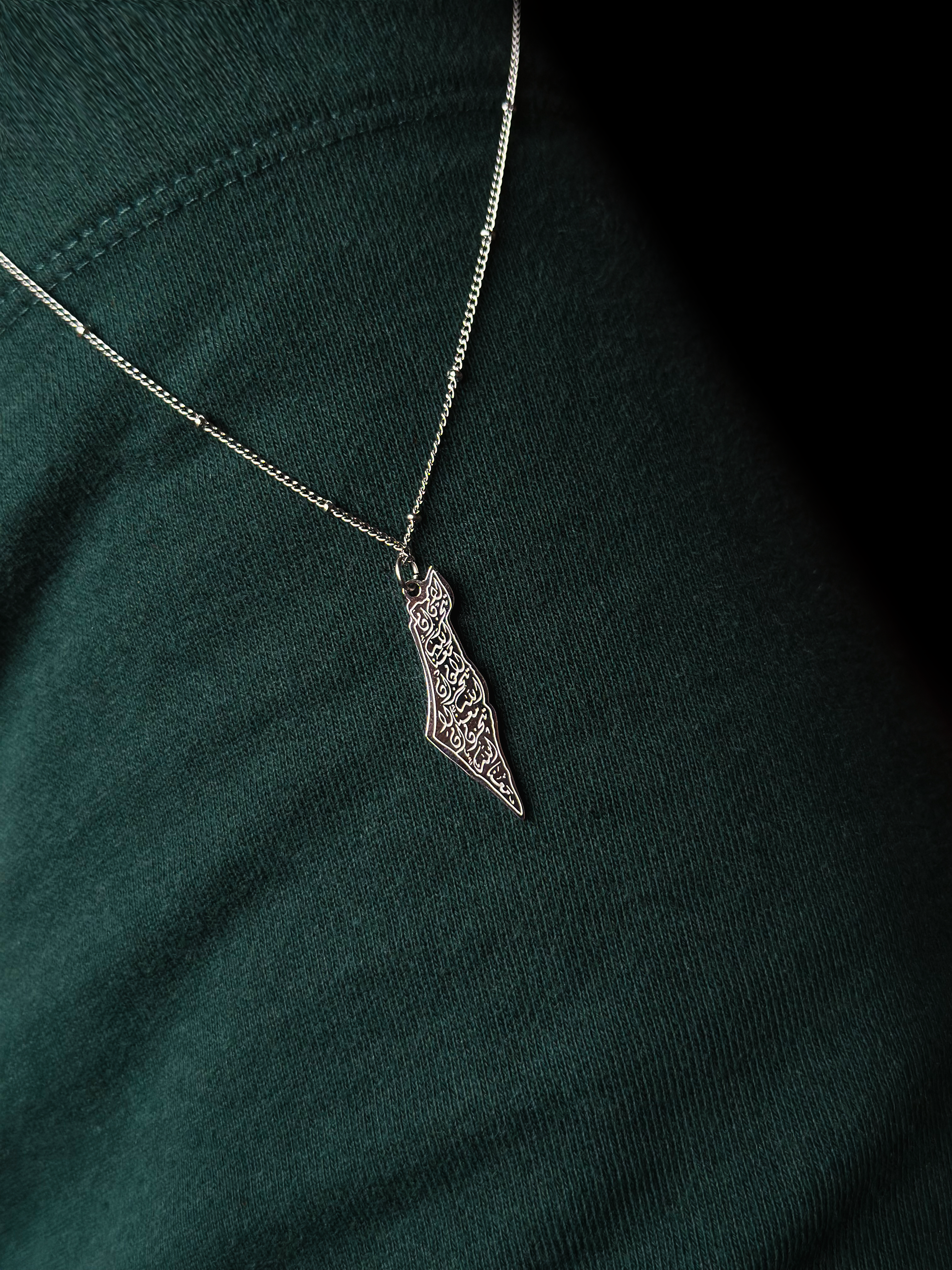 Palestine Map Necklace | Al Aqsa Necklace Dome Of The Rock