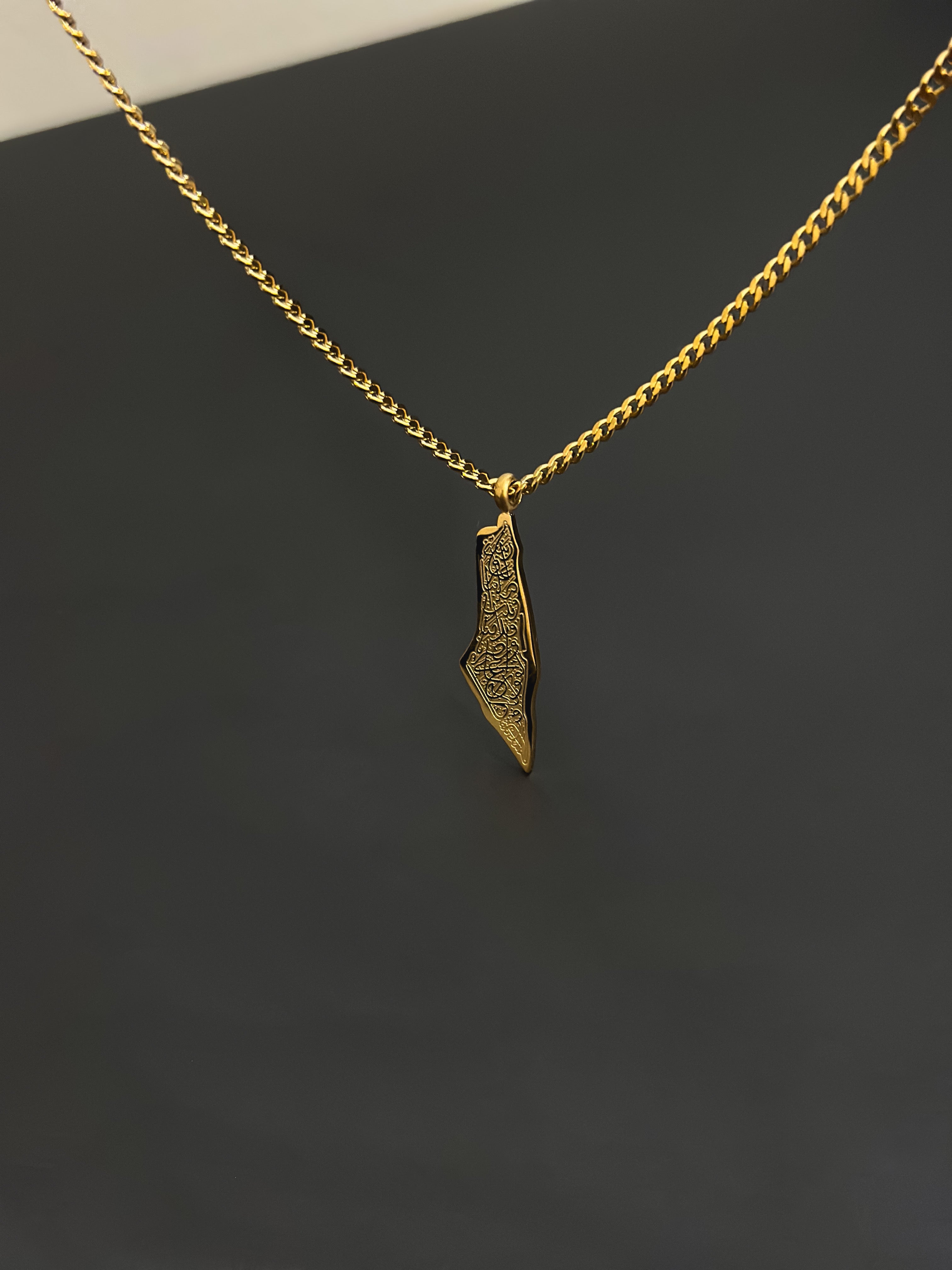 Palestine Map Necklace | Al Aqsa Necklace Dome Of The Rock