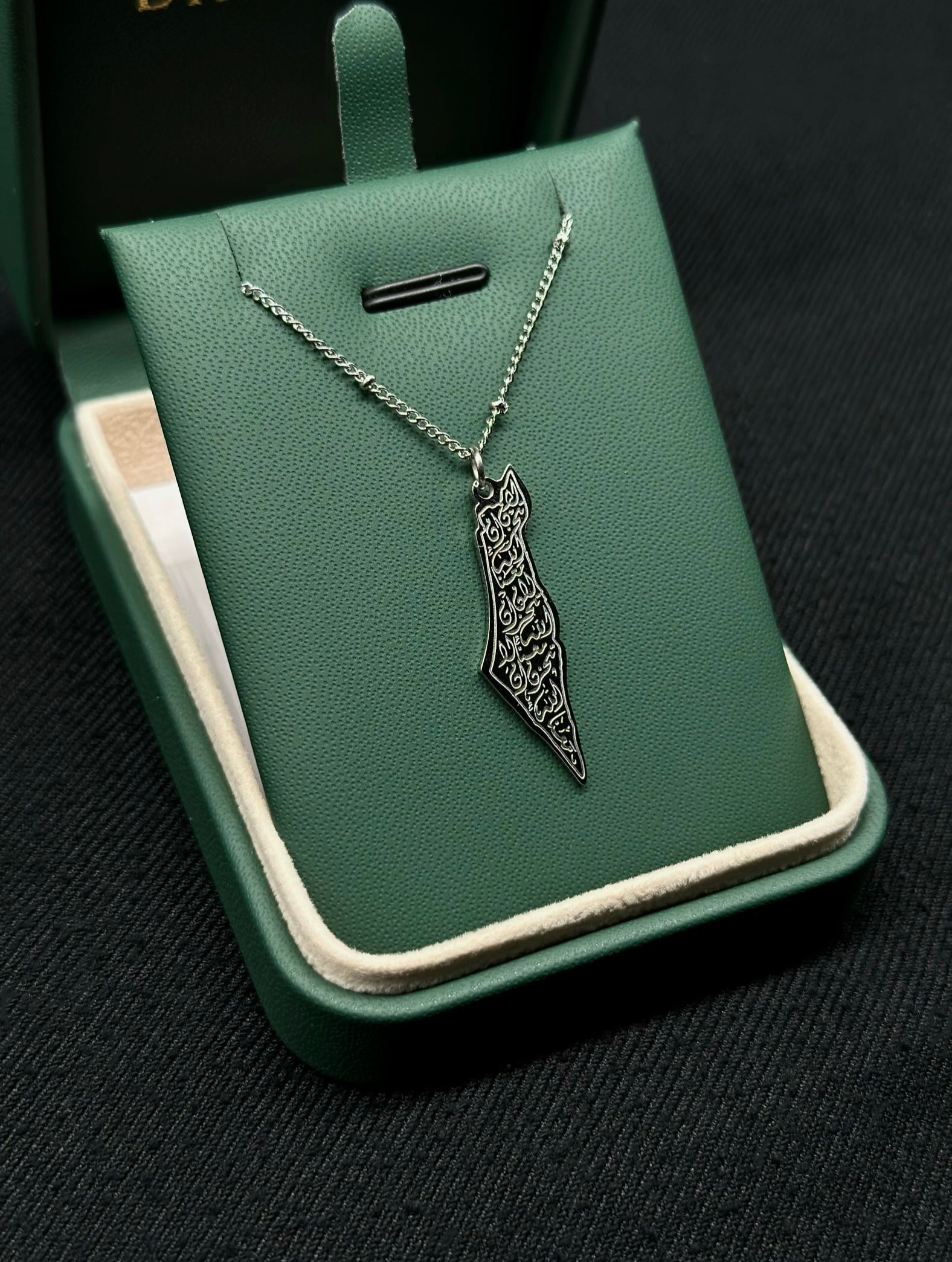Palestine Map Necklace | Al Aqsa Necklace Dome Of The Rock