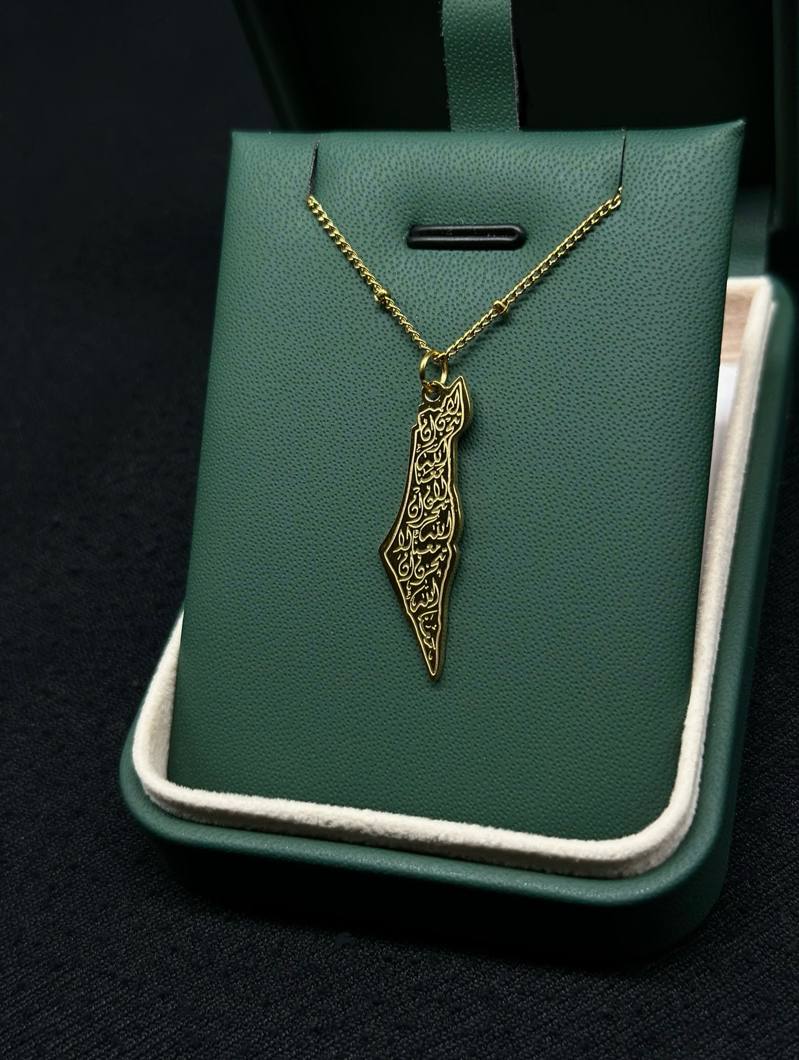 Palestine Map Necklace | Al Aqsa Necklace Dome Of The Rock