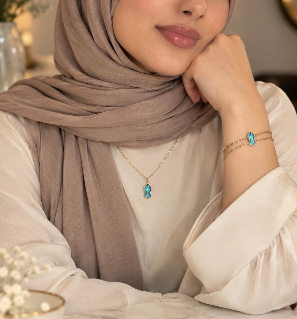 Aqua Nalayn Set
