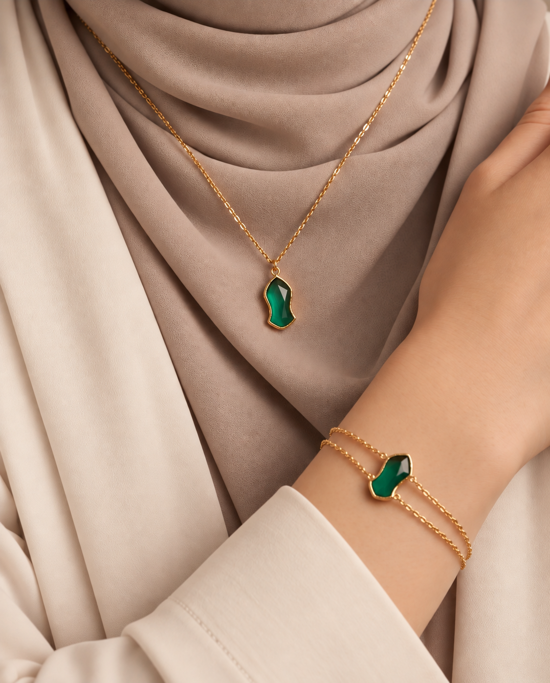 Emerald Tranquility Set