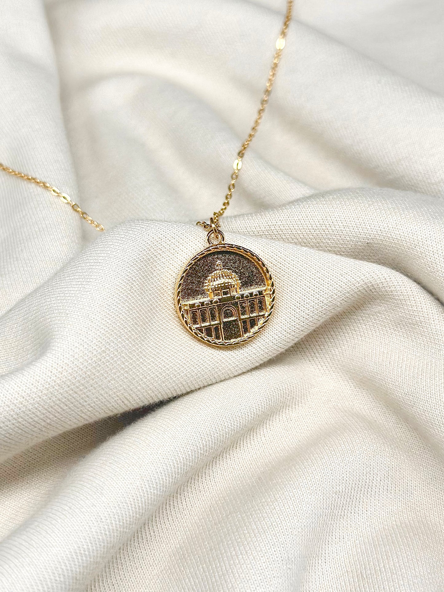 Al Aqsa Necklace | Dome Of The Rock Palestine Necklace