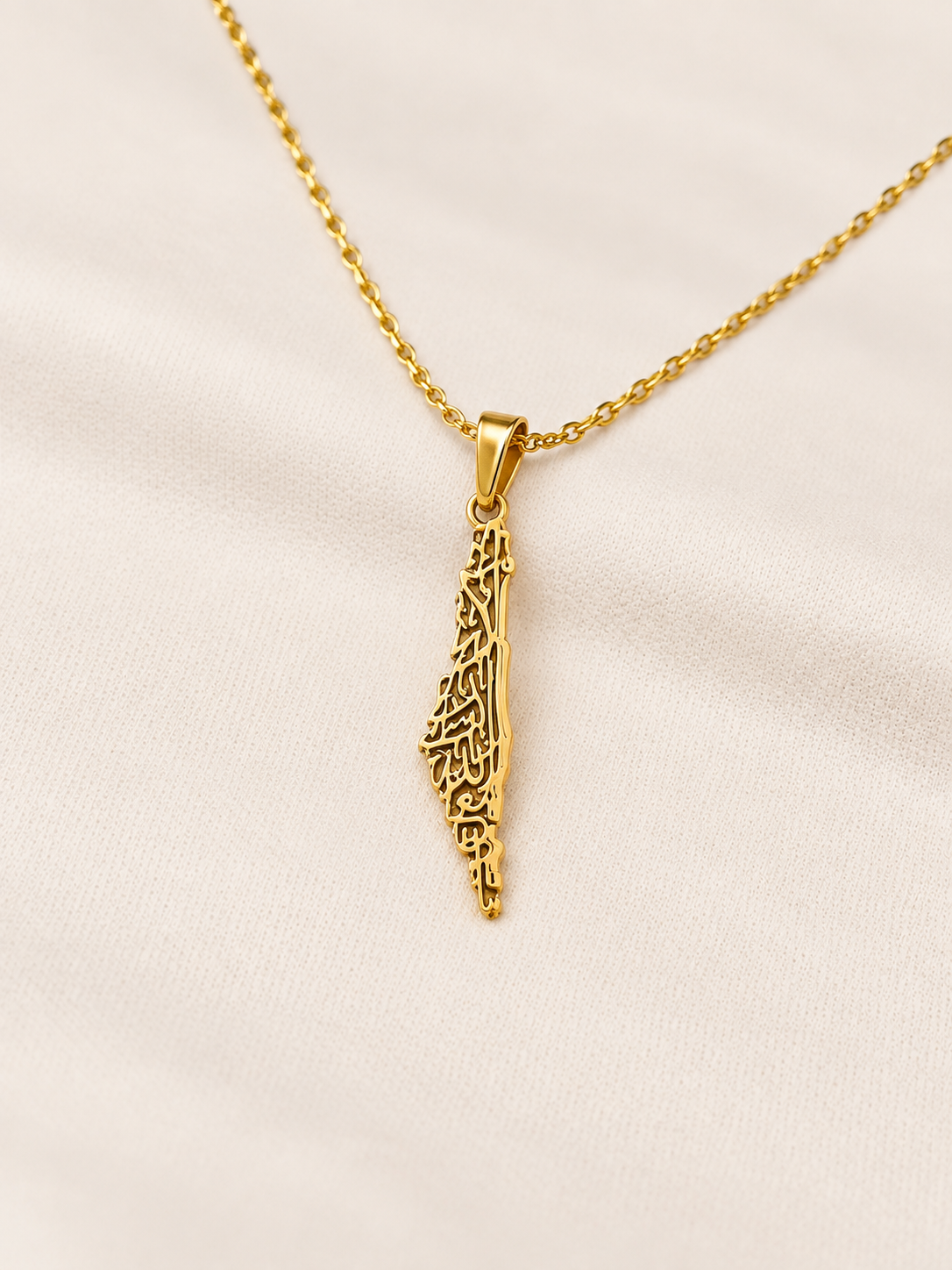 Palestine Map Necklace | Al Aqsa Necklace Dome Of The Rock