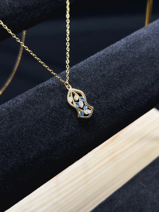 Autumn Sapphire | The Nalayn Necklace | Limited Edition